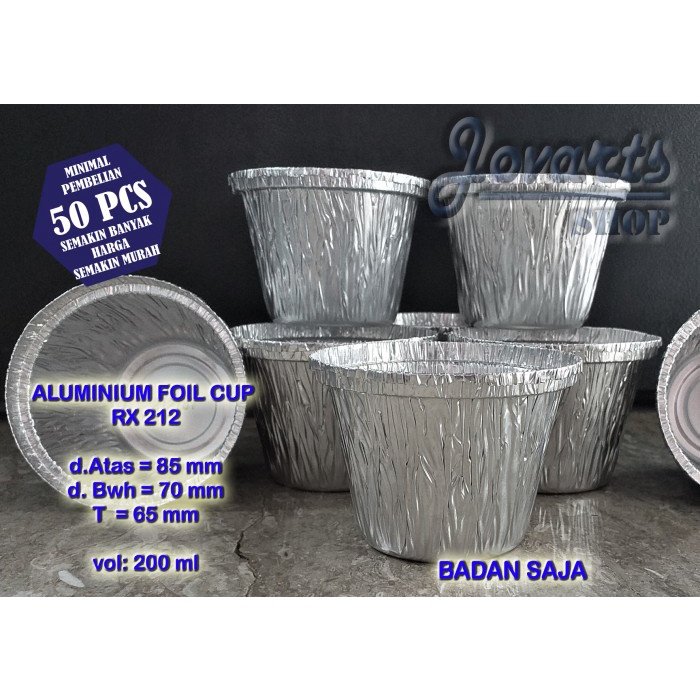 Jual Cup Alumunium Foil Type RX 212 Supa Zuppa soup Shopee Indonesia