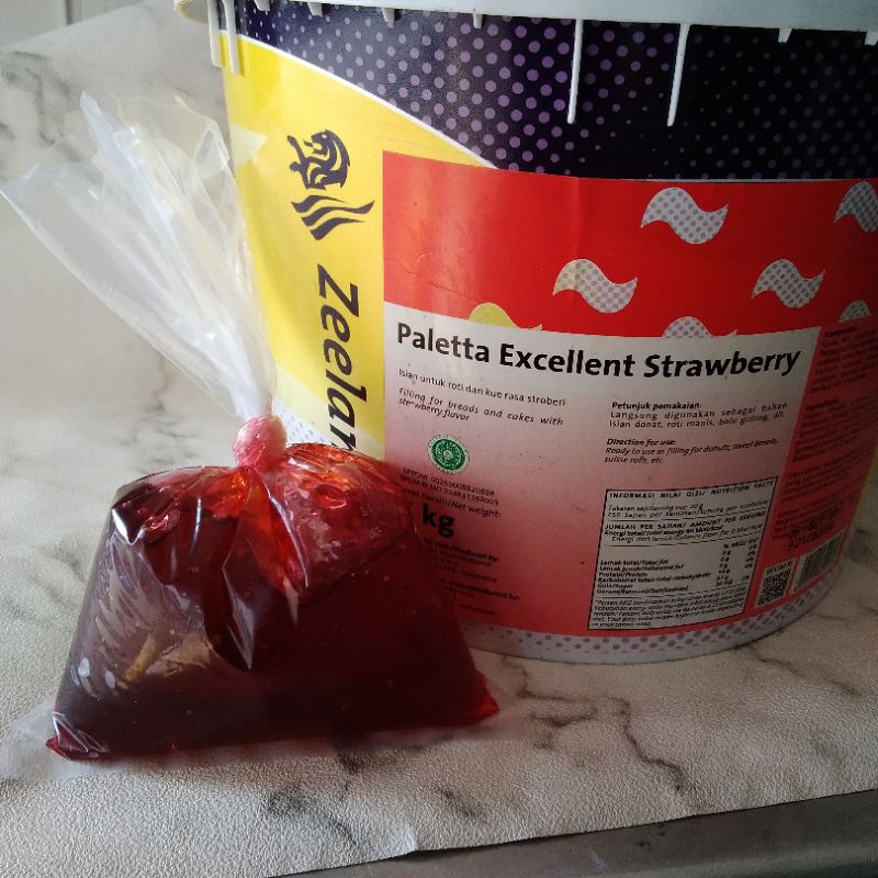 Jual Selai Strawbery - Paletta Excellent Starwbery 250 gr ( Repack ...
