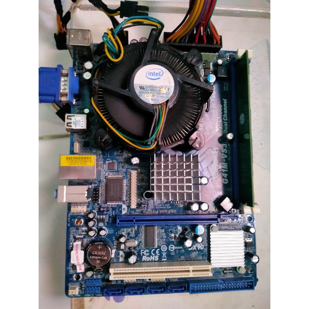 Jual MOTHERBOARD PC KONIDISI RUSAK NO DISPLAY FAN NYALA | Shopee Indonesia