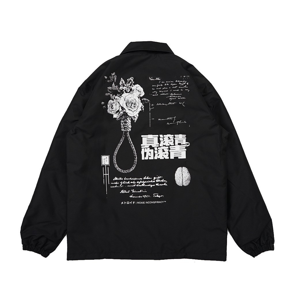 Jual (COD) VIctim Jacket Black - Unisex | Shopee Indonesia