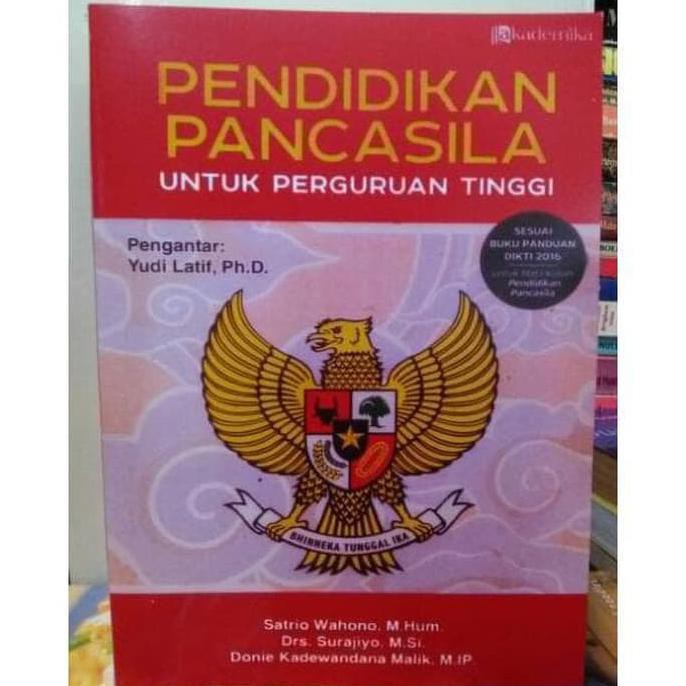 Jual Buku Pendidikan Pancasila Untuk Perguruan Tinggi By Satrio Wahono ...