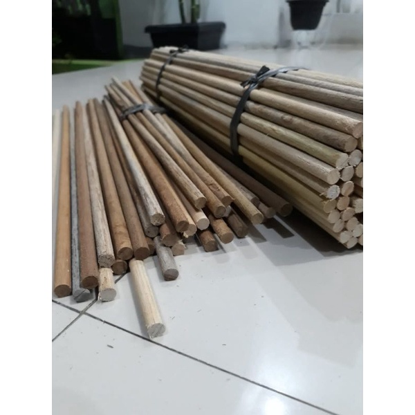 Jual Dowel Kayu Jati Tangkringan Dowel Diameter Mm Shopee