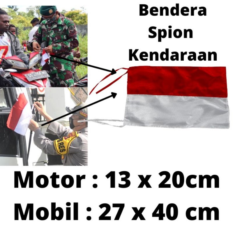 Polisi di Nganjuk Pasang Bendera Merah Putih di Kendaraan Warga Yang Melintas: Ini Tujuannya