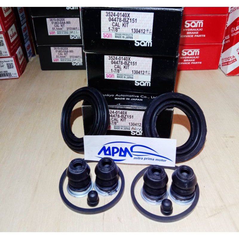 Jual Kaliper Kit Toyota Agya Ayla Merk SAM Original JAPAN | Shopee ...