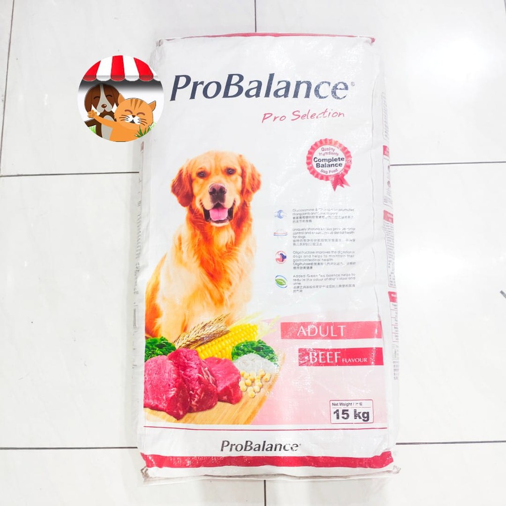 Jual Probalance Adult BEEF 15kg - Makanan Anjing Premium Pro Balance ...