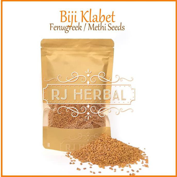 Jual Original 250 Gram Biji Klabet Methi Seeds Fenugreek Shopee