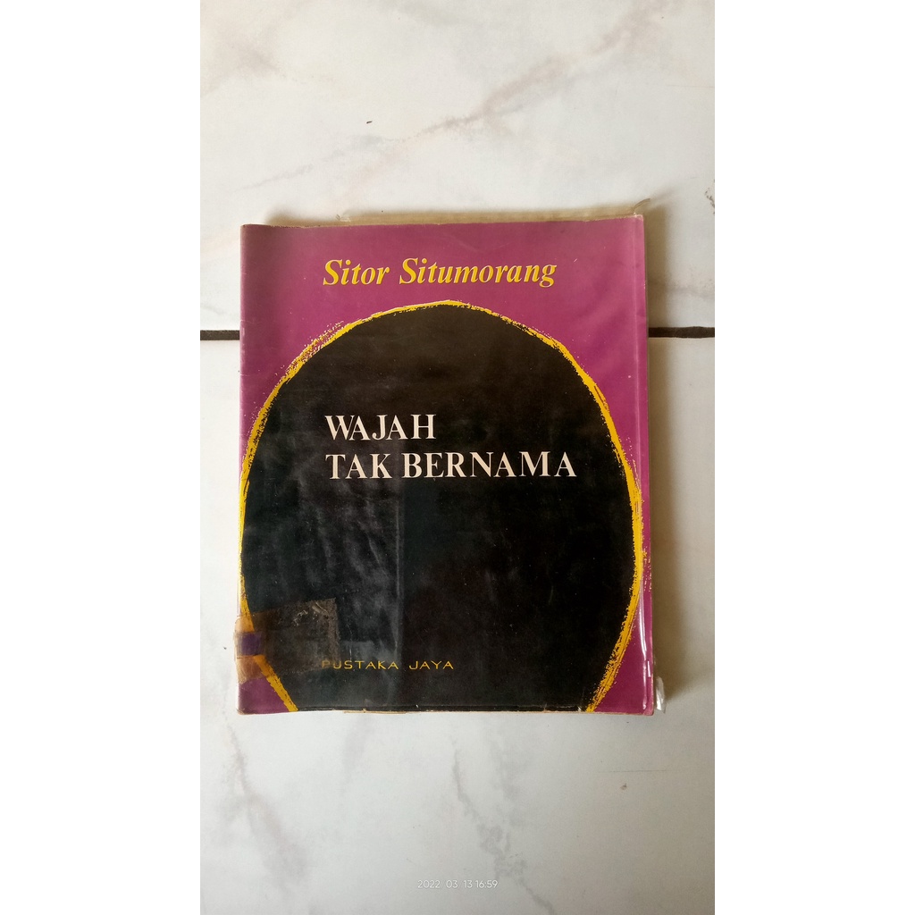 Jual Buku Puisi Wajah Tak Bernama - Sitor Situmorang - ORI | Shopee ...