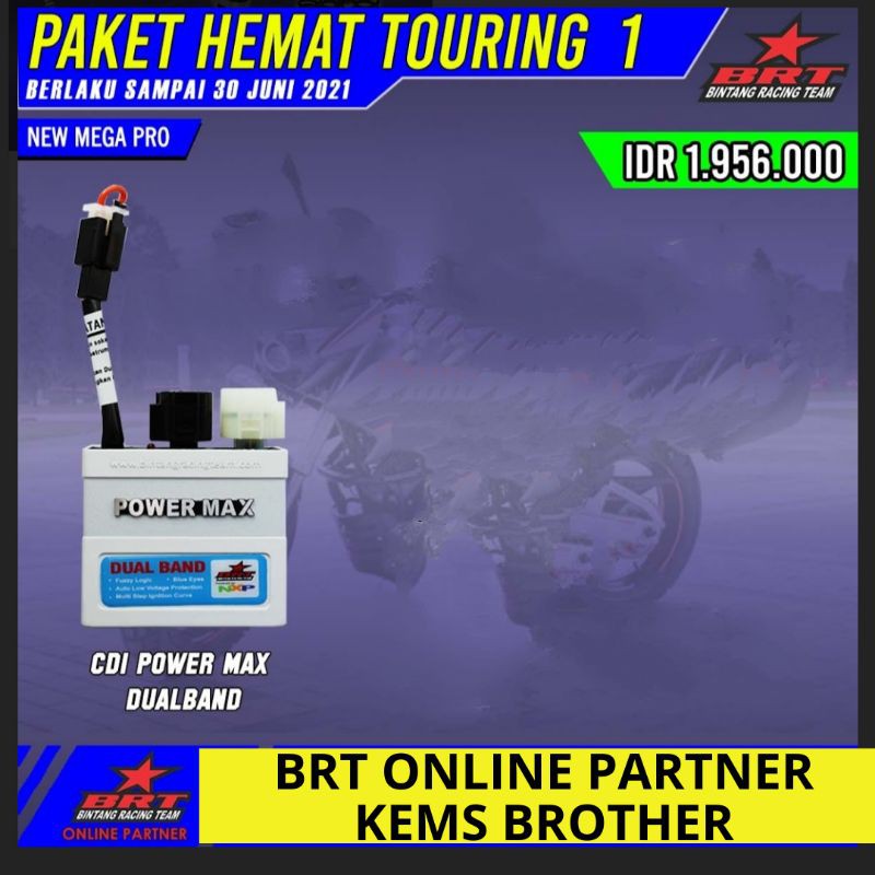 Jual CDI BRT MEGAPRO MONO DUALBAND TR TUNEUP RACING | Shopee Indonesia