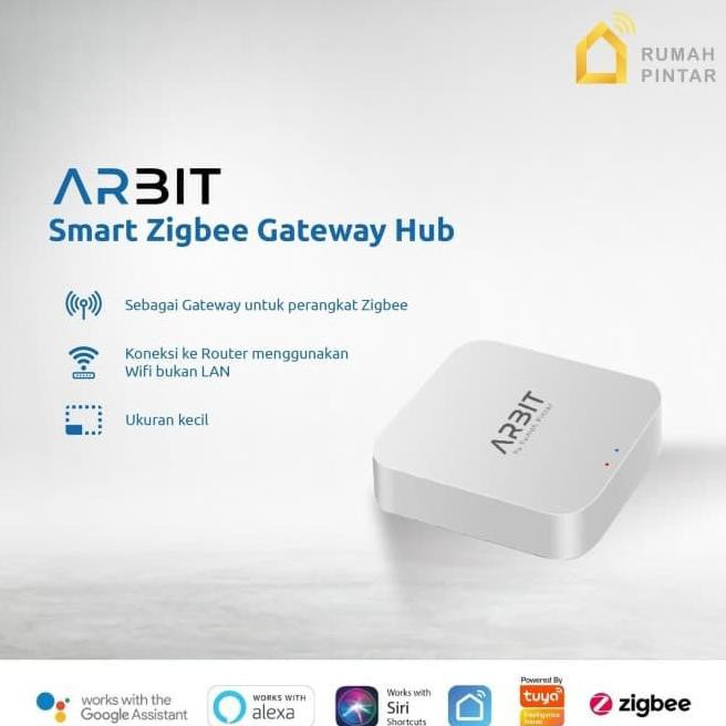 Jual Arbit - Smart Home Wireless Zigbee Gateway Hub Tuya | Shopee Indonesia