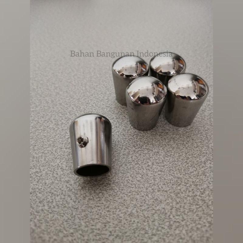 Jual Tutup Pipa Jari Jari Tangga Stainless 1/2