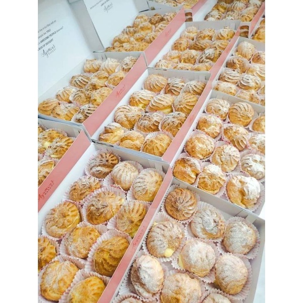 Jual MINI PUFF CHOUX VANILA 12PC | Shopee Indonesia