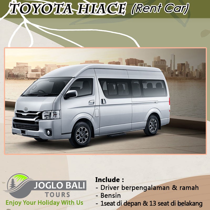 Jual Voucher Mobil Hiace + Driver di Bali | Shopee Indonesia