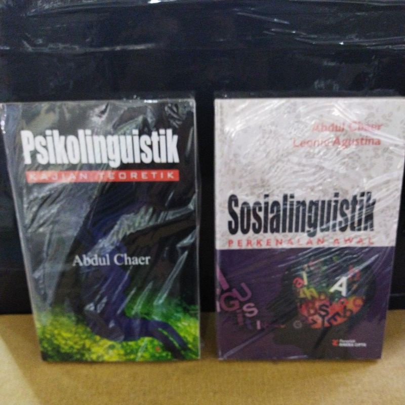 Jual Buku ABDUL CHAER. PSIKOLINGUISTIK, DAN SOSIOLINGUISTIK. | Shopee ...