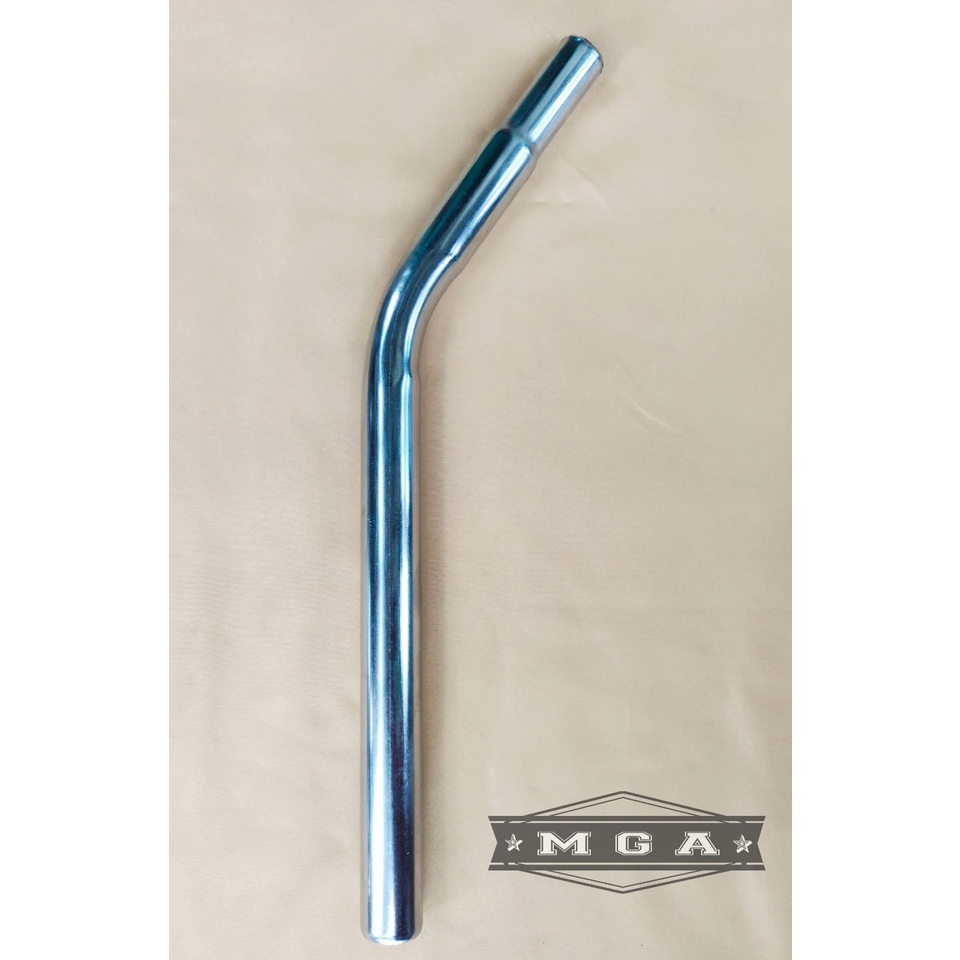 Jual Seatpost Tiang Sadel Sedel Sepeda Bengkok Dan Lurus Ukuran Mm X Panjang Cm Shopee