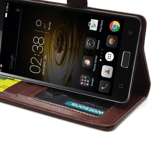 Custodia in pelle Compatibile con Lenovo Vibe P2 Flip wallet