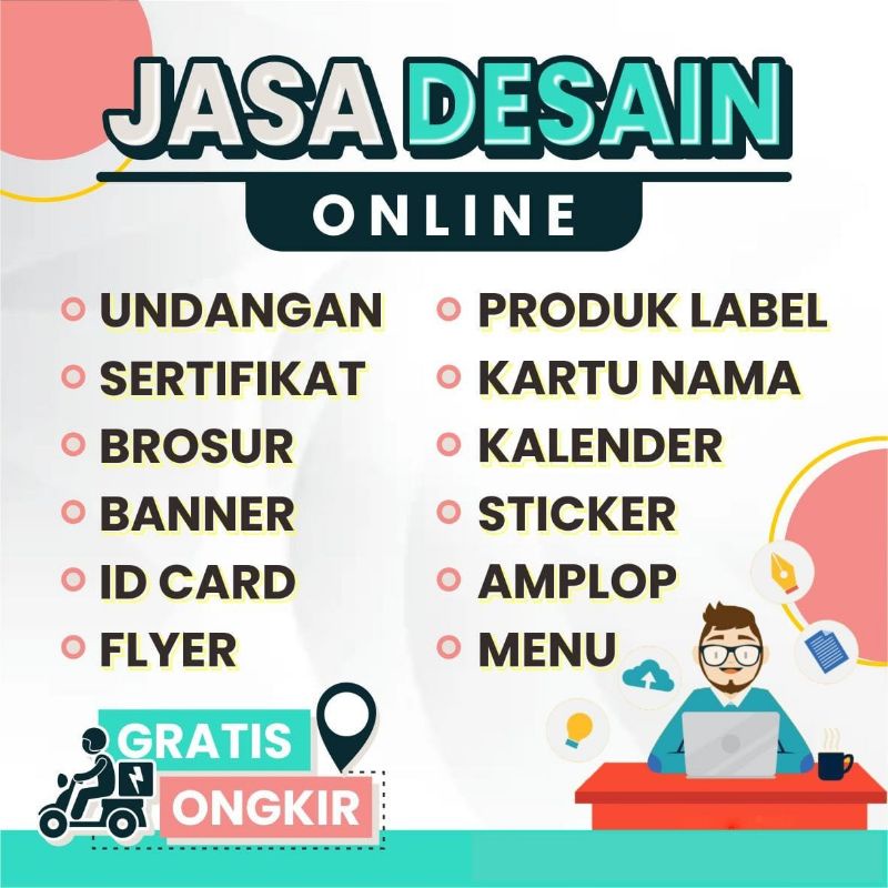 Jual Jasa Desain Id Card Shopee Indonesia