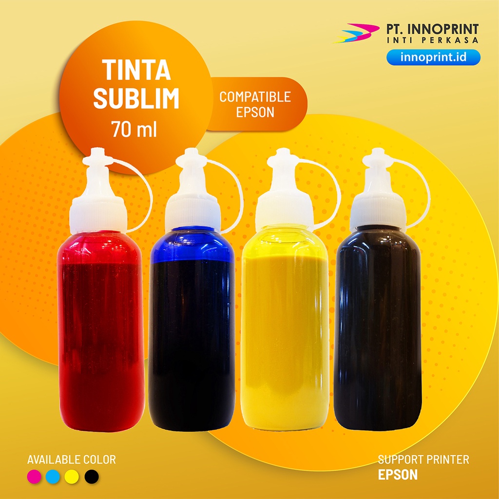 Jual Compatibel untuk Printer Epson Cyan Magenta Yellow Black Tinta ...