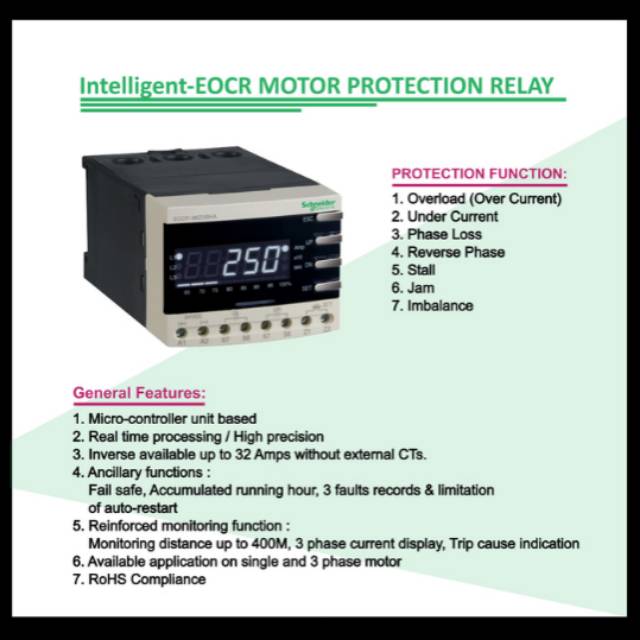 Jual Intelligent Motor Protection Relay Shopee Indonesia