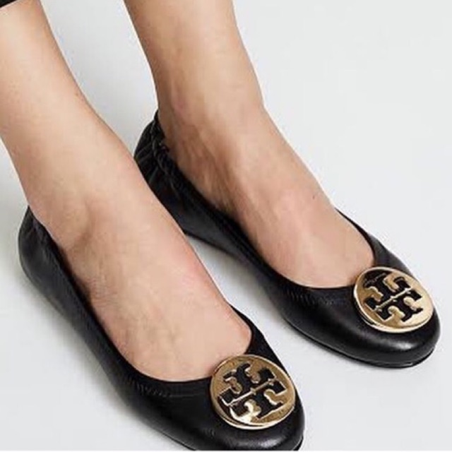 Jual TORY BURCH MINNIE TRAVEL BALLET FLAT SHOES Shopee Indonesia