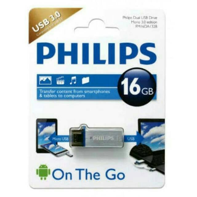 Jual Philips Mono Otg 16gb usb/flashdisk otg | Shopee Indonesia