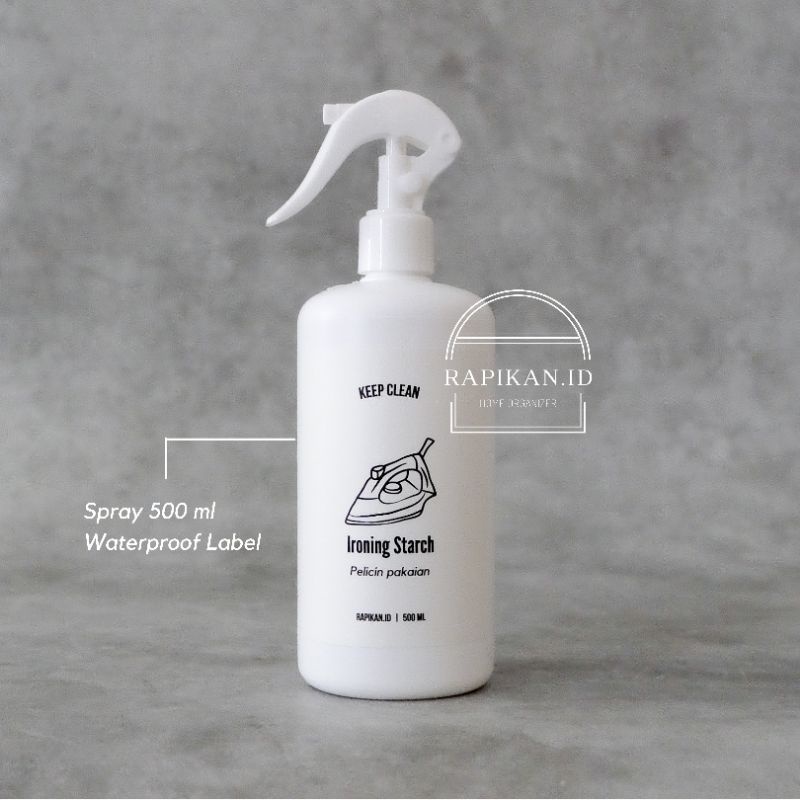 Jual WHITE RIKU SPRAY ORGANIZER - BOTOL SABUN HITAM REFILL 500ML ...
