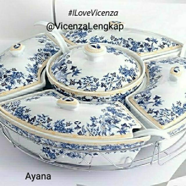 Jual Prasmanan Set Vicenza B472 Sedang 17 Inc | Shopee Indonesia