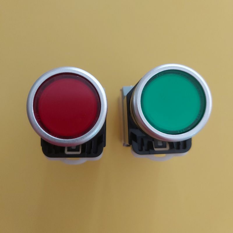 Jual Push Button 22mm / LA22C-11 / Tombol On Off | Shopee Indonesia