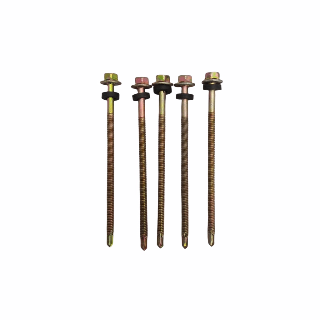 Jual BAUT ROOFING M5 x 100mm ROFING ROPING BAUT GALVALUM | Shopee Indonesia