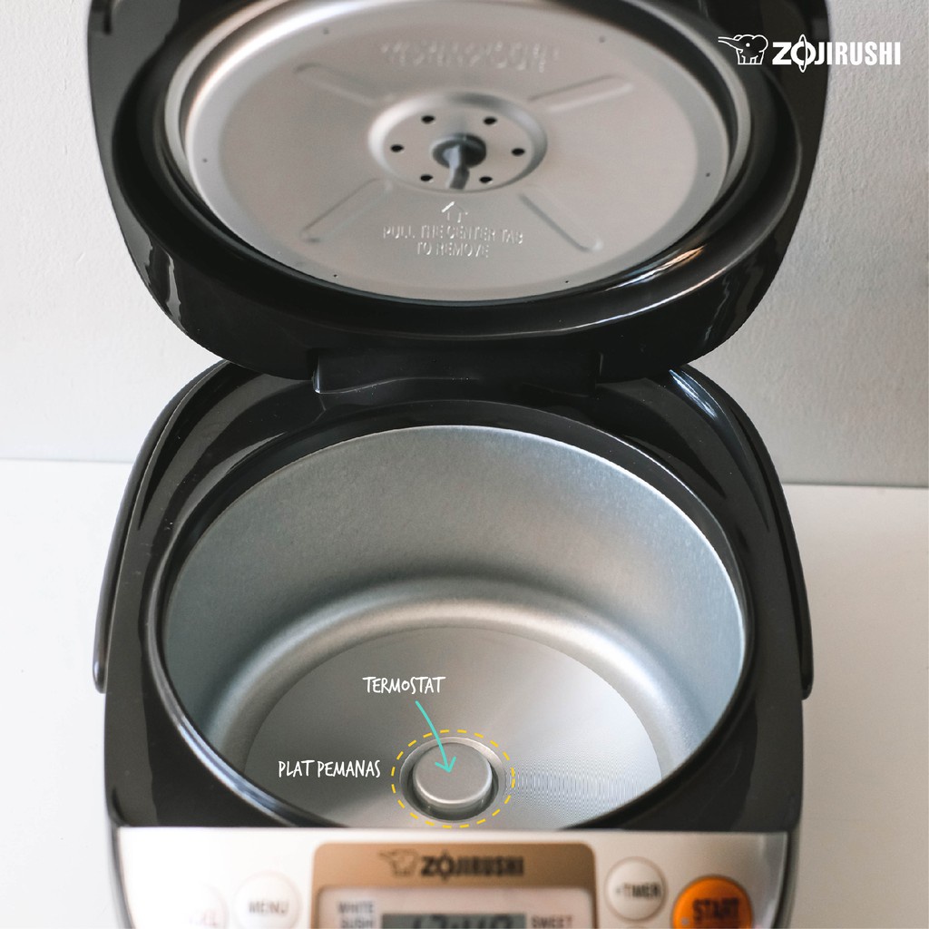 Jual Zojirushi Rice Cooker Digital Fuzzy Logic NSTSQ 10 XJ 1 Liter