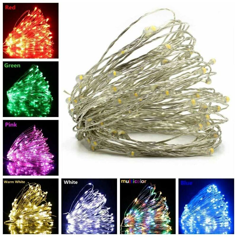 Jual ANBLUB Lampu String Hias Dekorasi 50 LED 5 Meter - 2G55 | Shopee ...