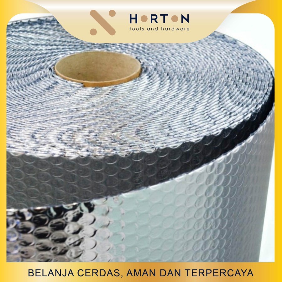 Jual Aluminium Foil Bubble ROLL / Insulasi Atap / Peredam Panas Atap ...