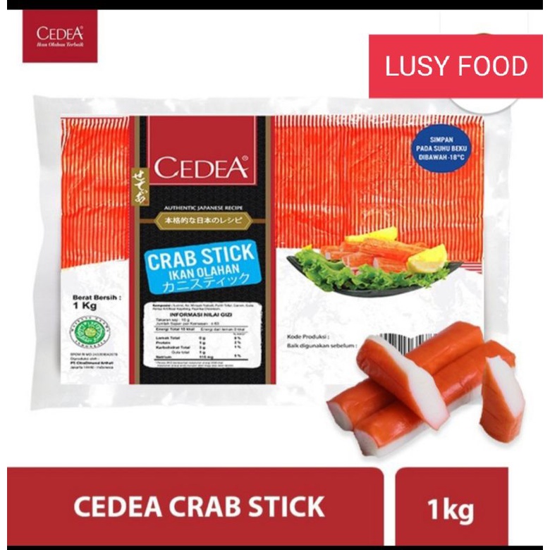 Jual Crab Stick Cedea kemasan 1kg Shopee Indonesia