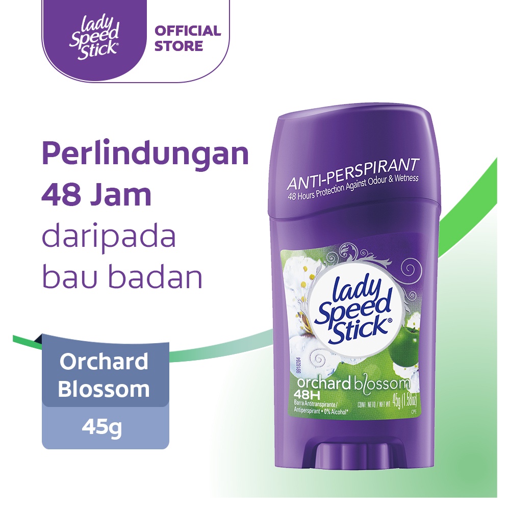 Jual Lady Speed Stick Deodoran/Deodorant AntiPerspirant Orchard