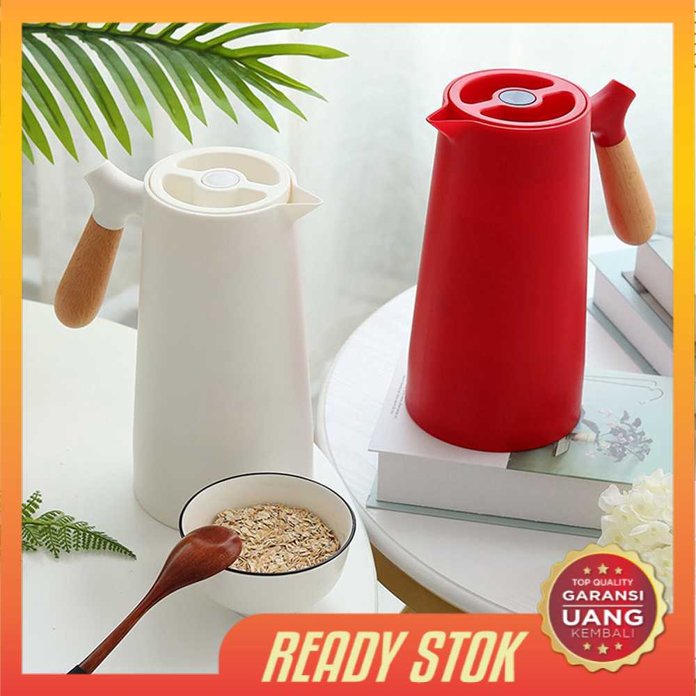 Jual Thermos Teko Pitcher Kopi Teh 1 Liter Thermal Kettle Cup 1000ml
