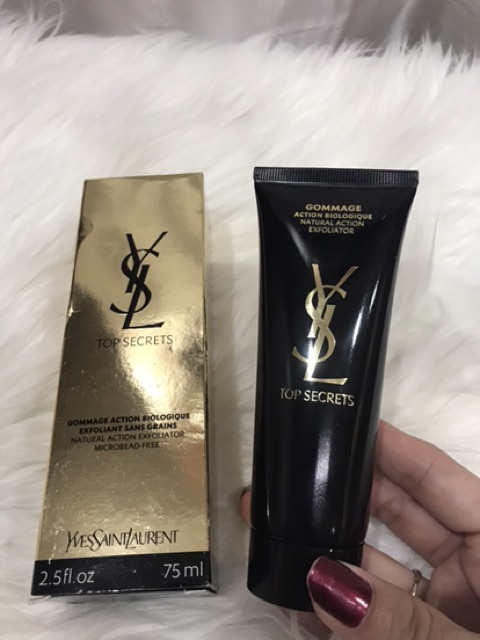 Jual YSL Top Secrets gommage action biologique 75ml Shopee Indonesia