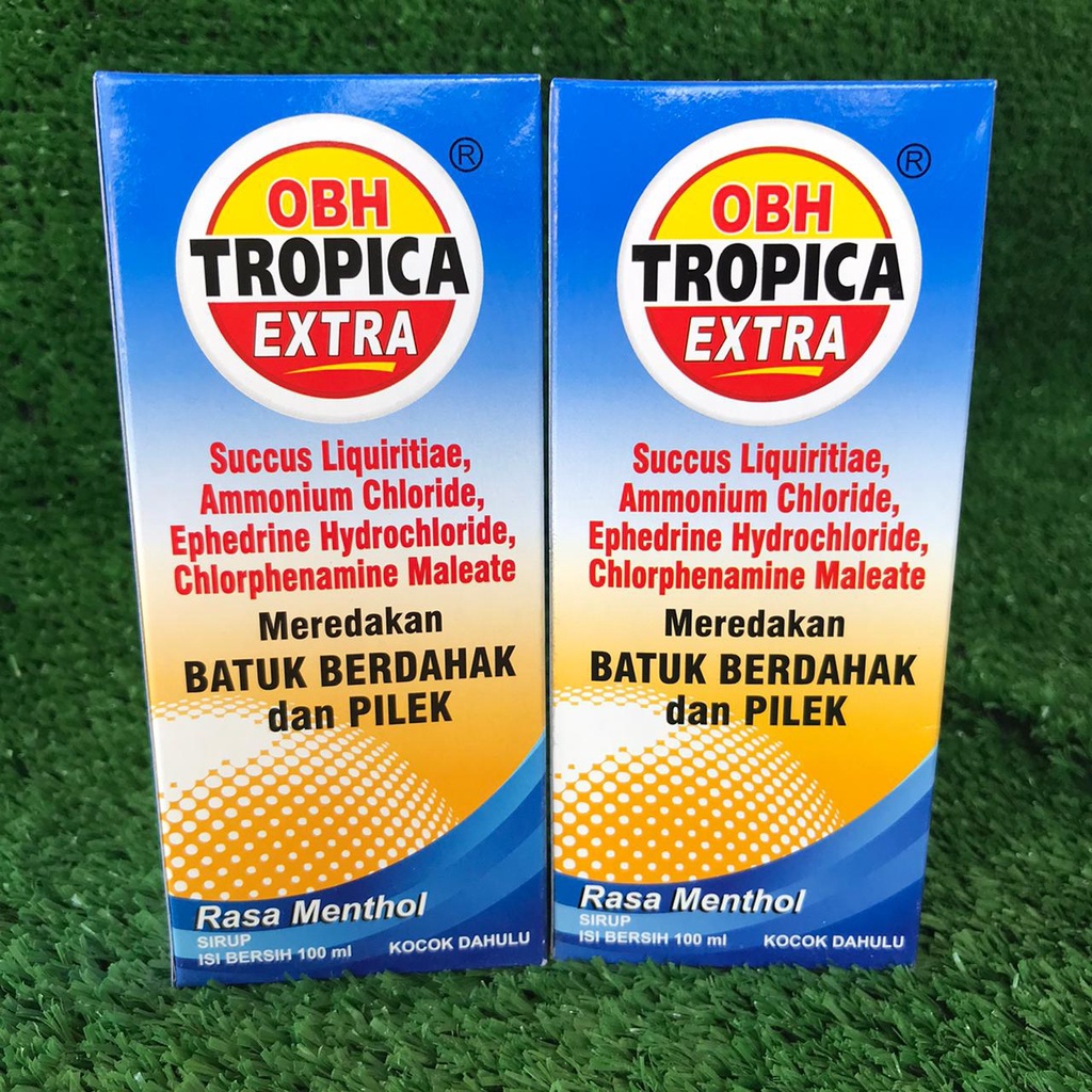 Jual OBH Tropica Extra Rasa Menthol Sirup 100ml | Shopee Indonesia