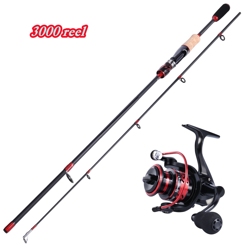 Jual Sougayilang Joran Pancing Set 1.65m Reel Pancing dengan Rasio Gir ...