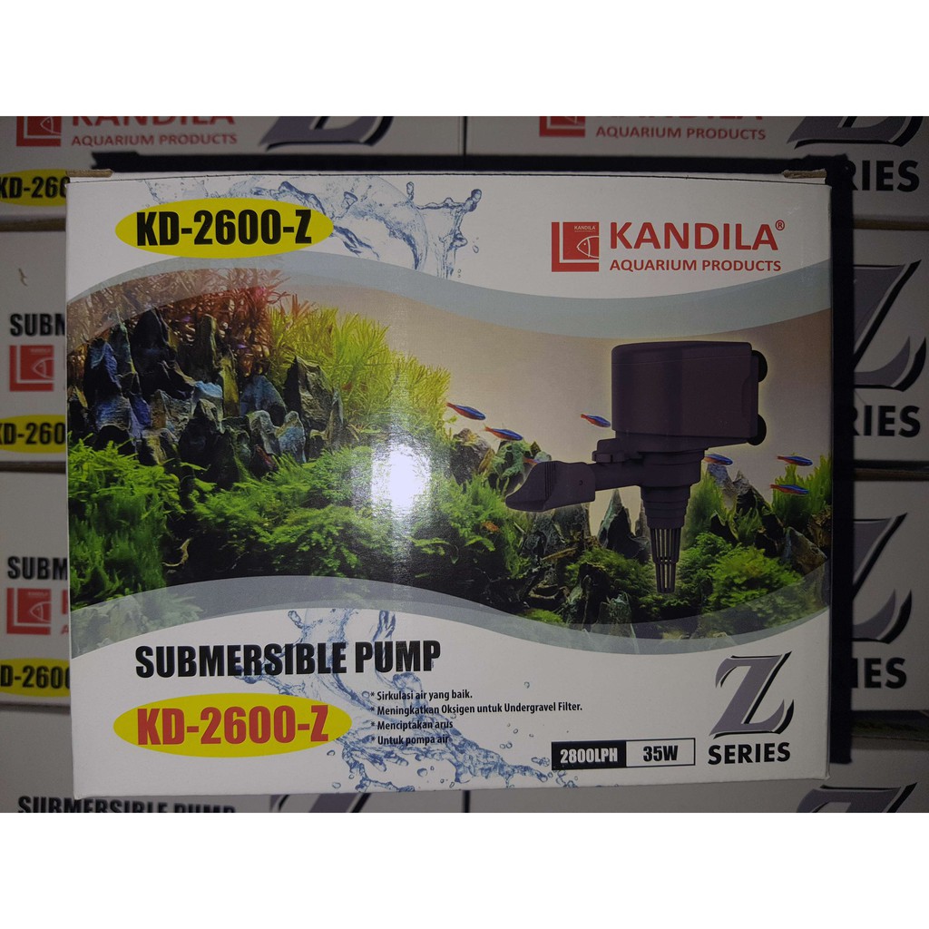 Jual Kandila Submersible Pump KD2600Z KD2600Z 35 Watt 2800 Liter/Hour