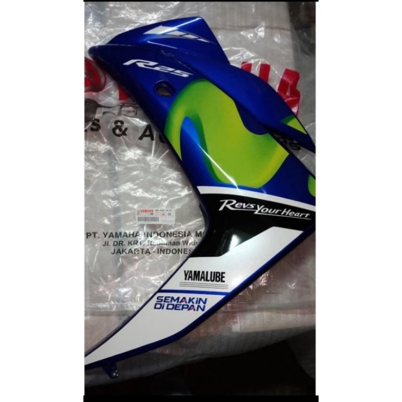 Jual Fairing kiri yamaha R25 Biru Movistar asli original ygp | Shopee ...