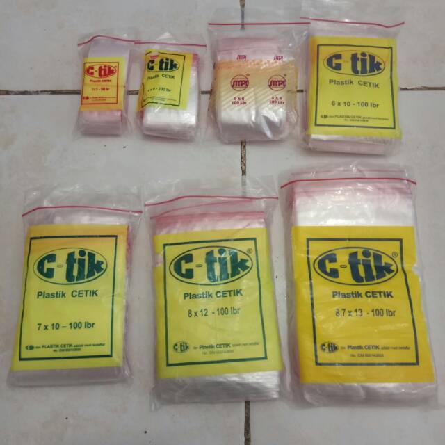 Jual Plastik Klip 8x12 Shopee Indonesia 