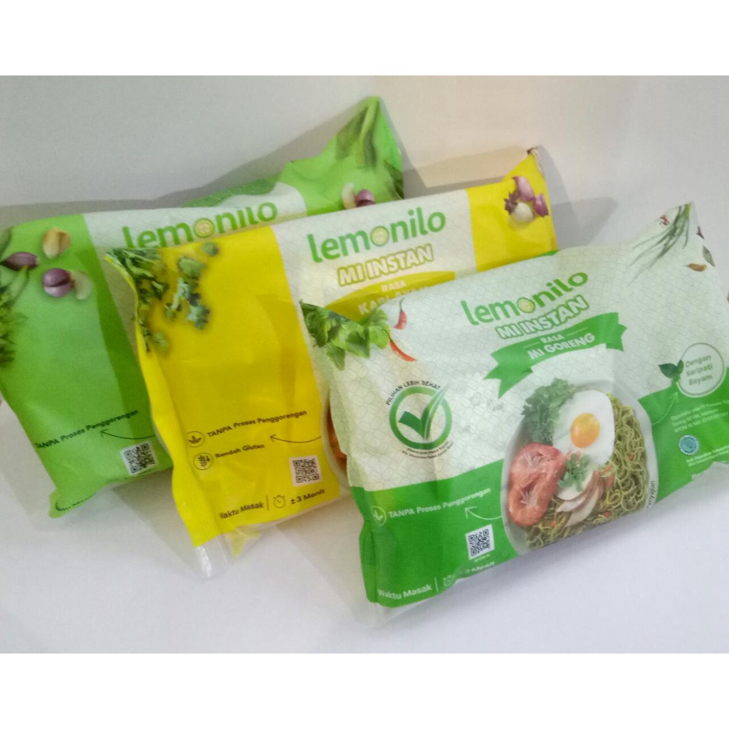 Jual LEMONILO MI INSTAN RASA MI GORENG/SOTO KOYA/AYAM BAWANG 70 GRAM ...