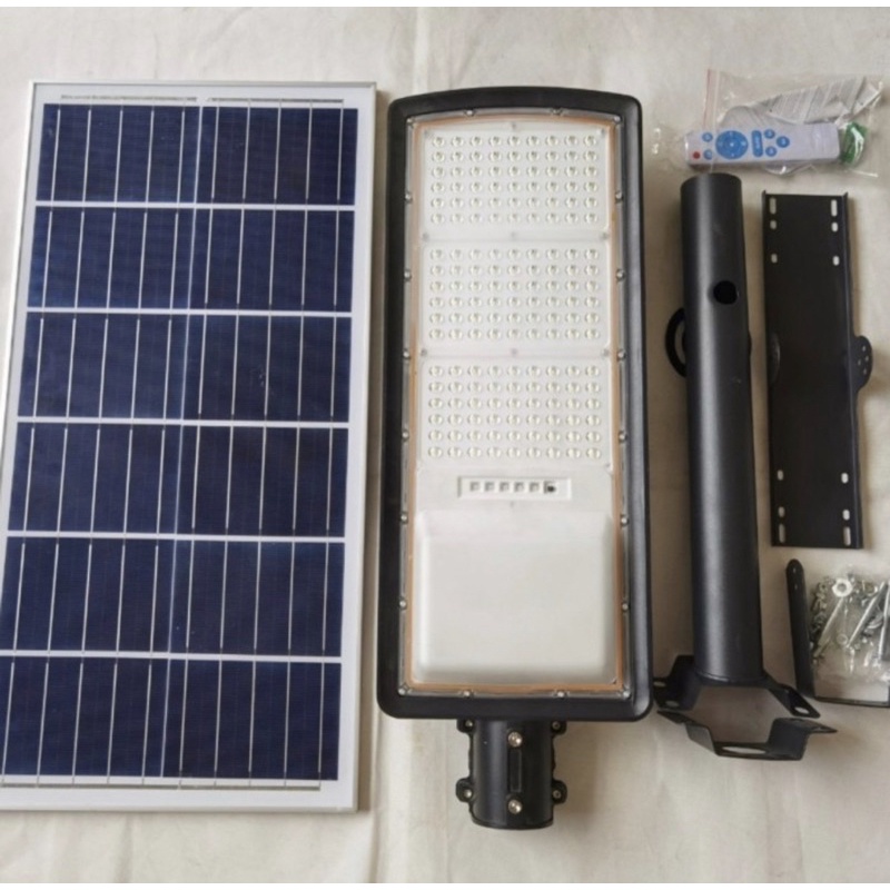 Jual lampu jalan PJU solar panel surya 800 watt 2 in 1 lampu PJU solar ...