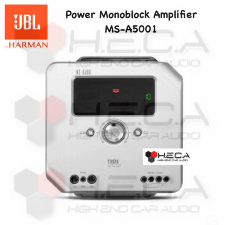 Jual JBL MS-A5001 Power Monoblock Amplifier Mobil Mono Block 1Ch