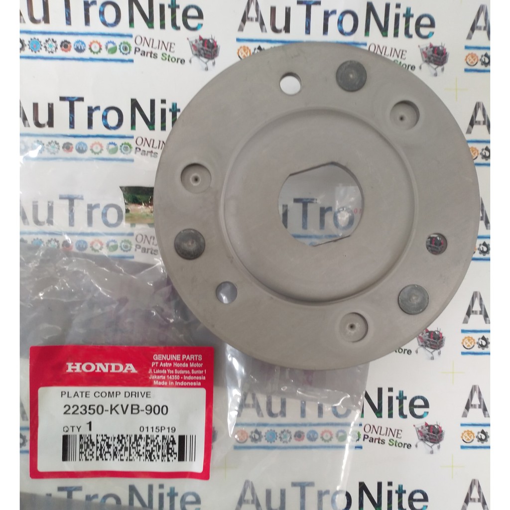 Jual Plate Rumah Kopling Comp Drive 22350-KVB-900 Ori Honda Air Blade ...