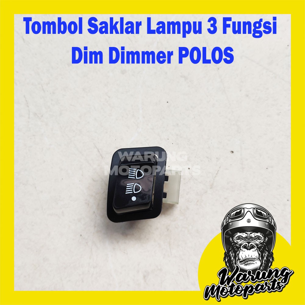 Jual Tombol Saklar Lampu 3 Fungsi Dimmer Dim Polos Shopee Indonesia