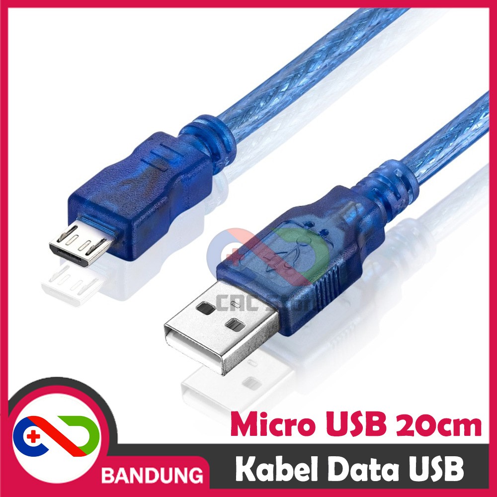 Jual KABEL DATA MICRO USB ARDUINO MICRO USB ROBOTDYN TYPE A MALE 30CM ...