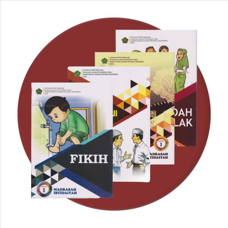 Jual Paket Buku Siswa Kelas 1 Madrasah Ibtidaiyah MI KMA 183 Kemenag ...