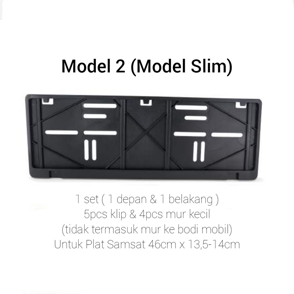 Jual TATAKAN DUDUKAN FRAME PLAT NOMER MOBIL ASTRA NOMOR KENDARAAN ...