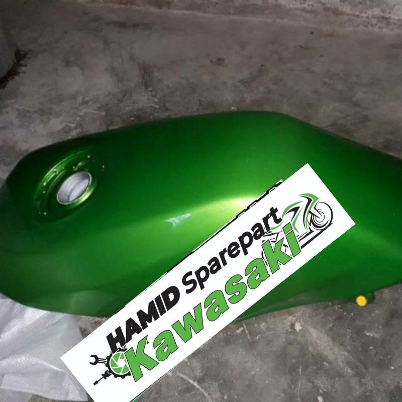 Jual Tangki tank tanki tenk bensin minyak ninja R hijau putih kuning