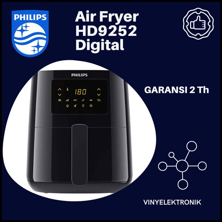 Jual Philips Air Fryer Spectre Hd9252/90 Hd9252 Digital Airfryer Low